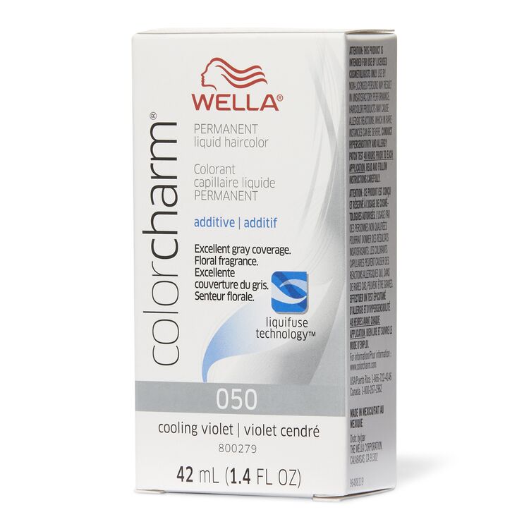 Wella Color Charm Permanent Liquid Creme Hair Color Cooling Violet 050 –  MZR Trading