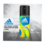 Adidas Get Ready For Him 150 ml Body Spray - MZR Trading