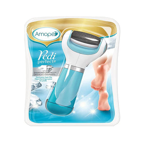 Amope Pedi Perfect ELECTRONIC FOOT FILE with EXTRA COARSE ROLLER HEAD  Battery