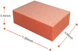 Nail Buffer Mini Block File 80/100 Grit Disposal Bulk 130 Count Orange