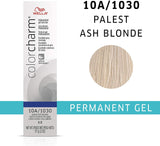 Wella Color Charm Permanent Gel Hair Color 10A/1030 Palest Ash Blonde - MZR Trading