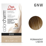 Wella Color Charm Permanent Liquid Creme Hair Color 6NW Dark Natural Warm Blonde