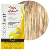 Wella Color Charm Permanent Liquid Creme Hair Color 9NG Sand Blonde