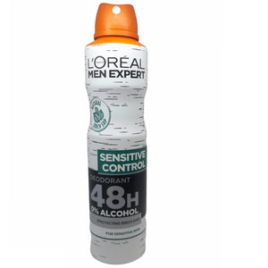 Loreal Men Expert Sensitive Control 48 H Deodorant 250ml