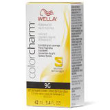 Wella Color Charm Permanent Liquid Creme Hair Color 9G Soft Pure Gold Blonde