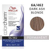 Wella Color Charm Permanent Liquid Creme Hair Color 6AA/542 Dark Blonde Intense Ash Blond