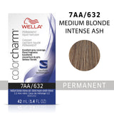 Wella Color Charm Permanent Liquid Creme Hair Color 7AA/632 Medium Blonde