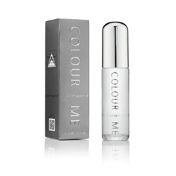 Colour Me Silver Sport 50 ML EDT For Men - MZR Trading