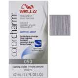 Wella Color Charm Permanent Liquid Creme Hair Color Cooling Violet 050 42 ML Color Additive - MZR Trading