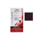 Wella Color Charm Permanent Liquid Creme Hair Color 3RV/367 Black Berry 42 ML - MZR Trading