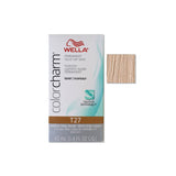 Wella Color Charm Permanent Liquid Creme Hair Color T27 Medium Beige Blonde 42 ML - MZR Trading