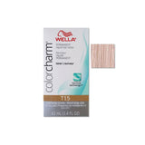 Wella Color Charm Permanent Liquid Creme Hair Color T15 Pale Beige Blonde - MZR Trading
