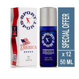 America Sport 50 ML EDT For Men - MZR Trading