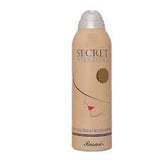 Rasasi Secret 200 ML Body Spray For Women - MZR Trading