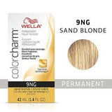 Wella Color Charm Permanent Liquid Creme Hair Color 9NG Sand Blonde