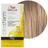 Wella Color Charm Permanent Liquid Creme Hair Color 7NG Medium Beige Blonde