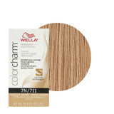 Wella Color Charm Permanent Liquid Creme Hair Color 7N/711 Medium Blonde Moyen